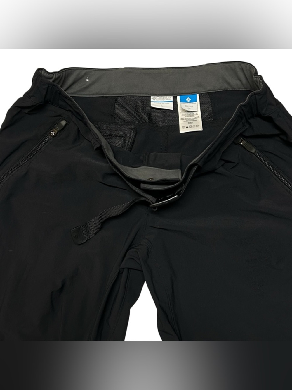 Columbia Omni Wick Mens Size L Hiking Pants Zip Pockets Belted Outdoor - Picture 3 of 11